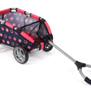 Bayer Chic 2000 Corallo Ziehwagen für Puppen & Teddys, 46x30x29 cm