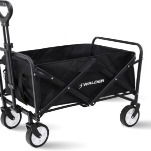 Klappbarer Transportwagen Große Kapazität Stabil Portabel