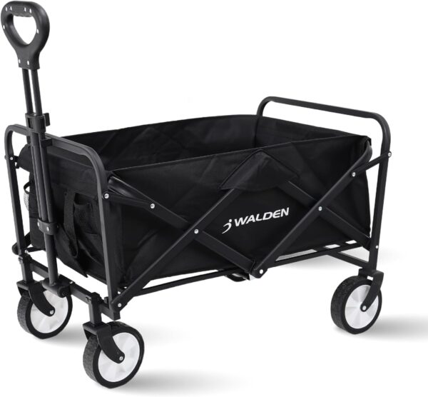 Klappbarer Transportwagen Große Kapazität Stabil Portabel