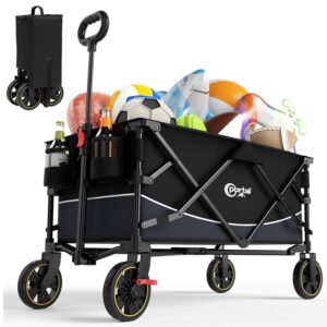 Portal Klappbarer XXL-Handwagen 120 kg Tragkraft Große Ladezone