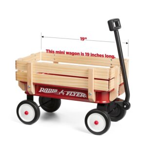 Radio Flyer Mein Erster Handkarren Stahl-Holz rot ab 1,5 Jahren